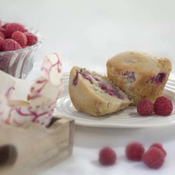 Vegan Raspberry Muffins